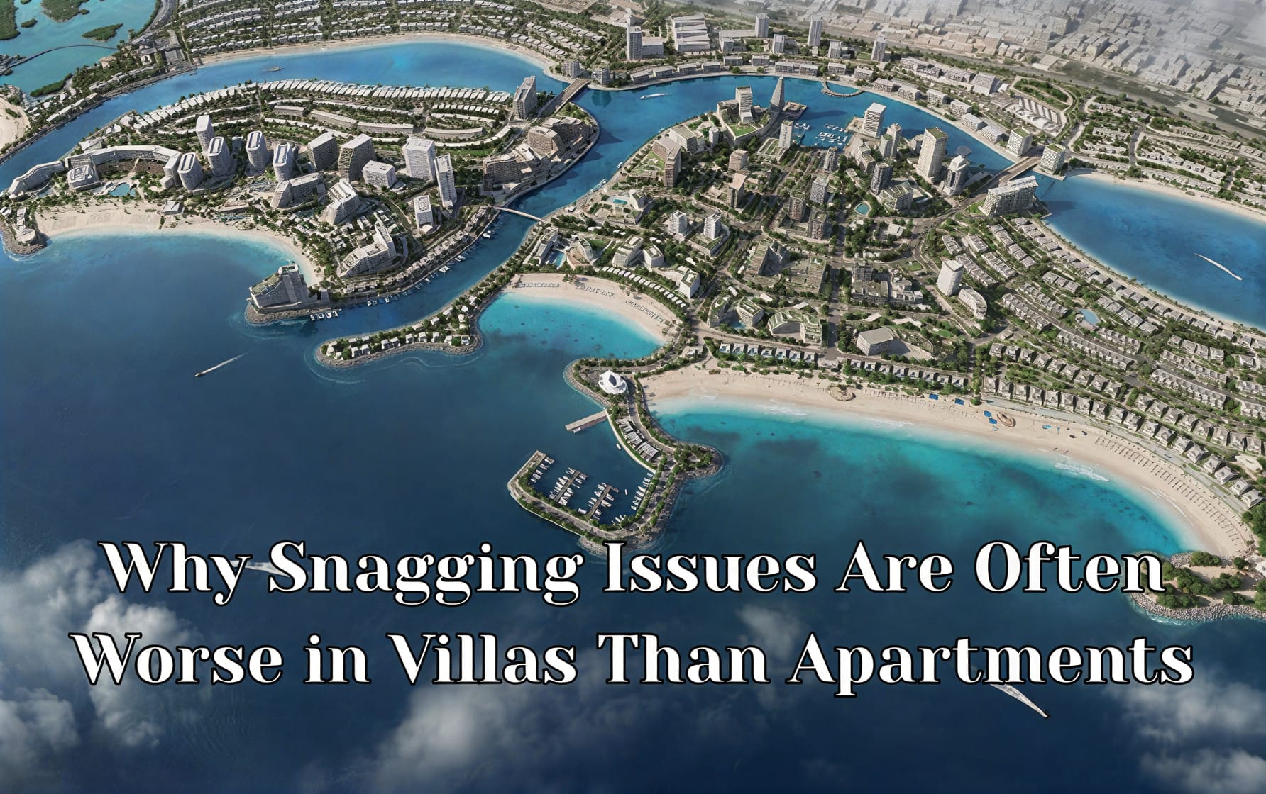 Why Snagging Issues Are Often Worse in Villas Than Apartments